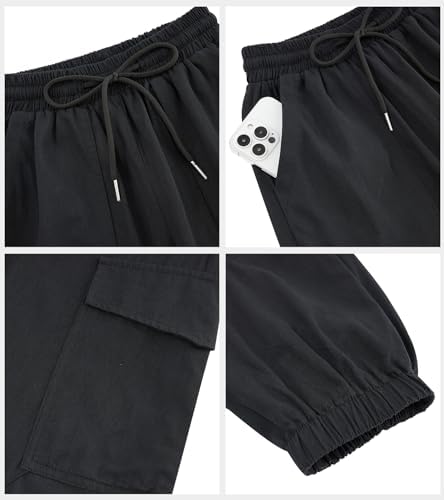 High-Quality Girls Cargo Joggers