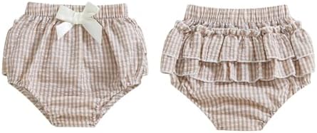 Cotton Plaid Bloomers for Babies