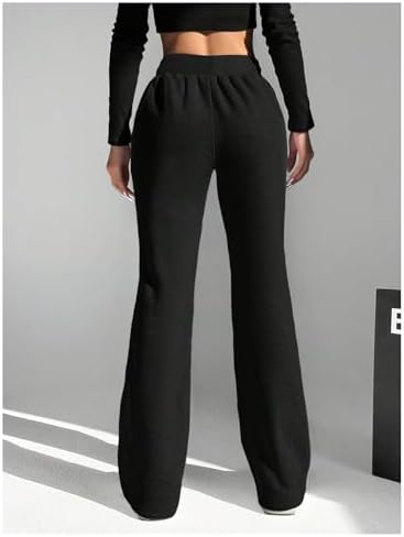 Milumia Flared Leg High Waist Joggers