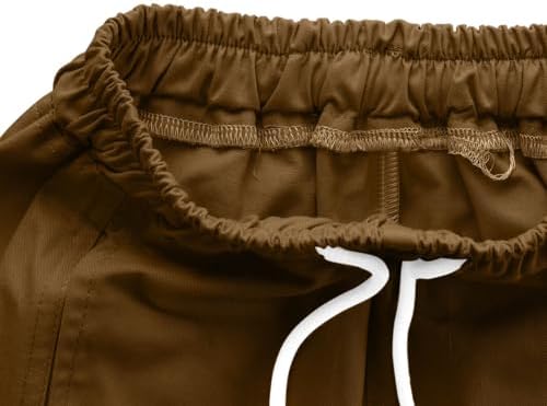 Generic Trendy Cargo Pants for Girls Elastic