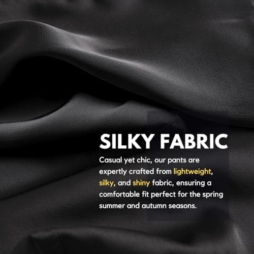 Trendy Silky Jogger Pants for Girls Kids