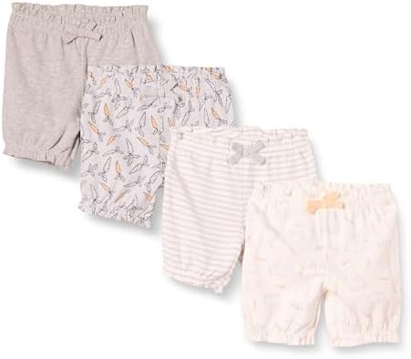 Amazon Essentials Baby Girls Bloomer Shorts Multipacks