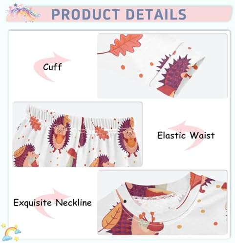 Eco-Friendly Long-Sleeve Pajama Set for Kids
