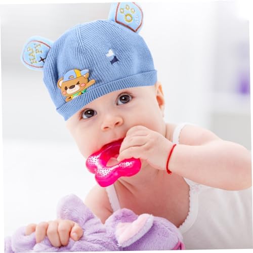SHOWERORO Unisex Knitted Baby Beanie Hat - Soft and Warm