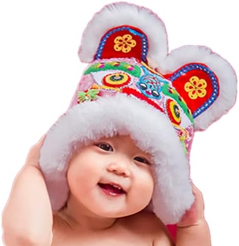 2022 Thecure Beanie Hat for Kids Tiger-Shaped Design