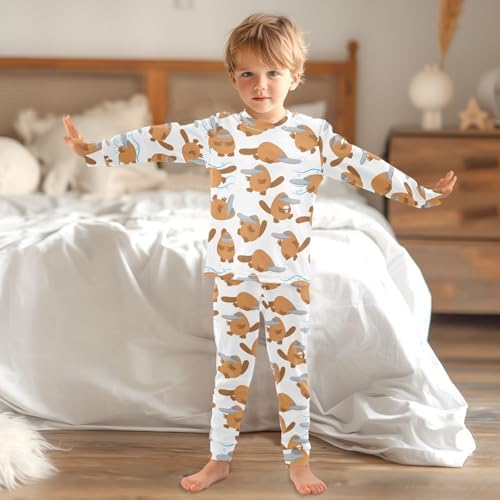 Cute Long Sleeve Pajama Set