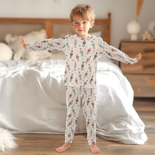 Pajama Sets Soft Cotton Spandex Sleepwear for Girls 18M-8Y