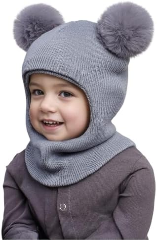 Baby Winter Knit Hat Scarf Set for Toddler