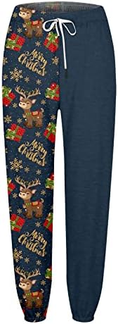 ZYXTIM Women Christmas Graphic Sweatpants with Pockets