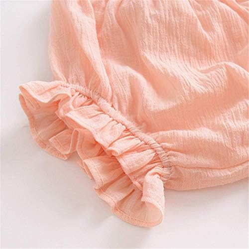 Noubeau Newborn Toddler Cotton Linen Bloomer Shorts