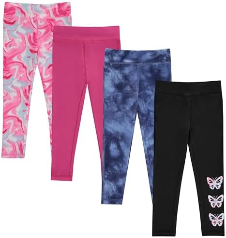 BTween Girls 4-Pack Legging Set Fashionable Functional