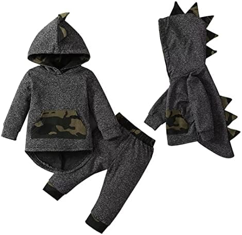 Tepuce Toddler Boys Fall Winter Clothing Set