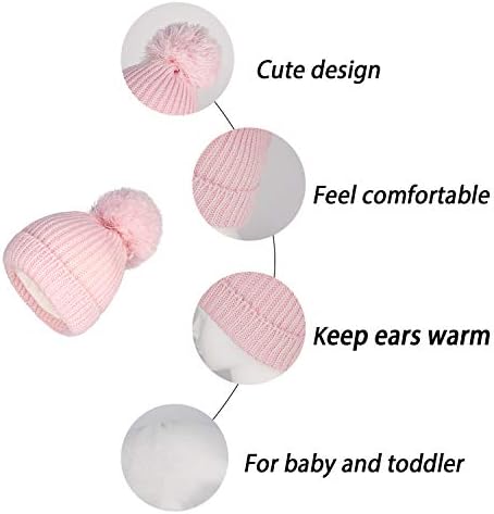LangZhen Winter Warm Knitted Momial Animal Pattern Baby Winter Hats