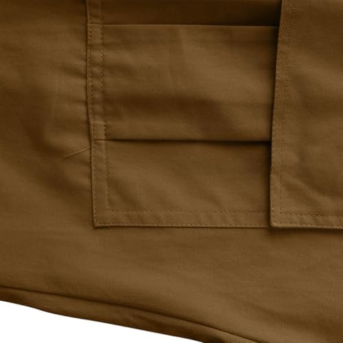 Generic Trendy Cargo Pants for Girls Elastic