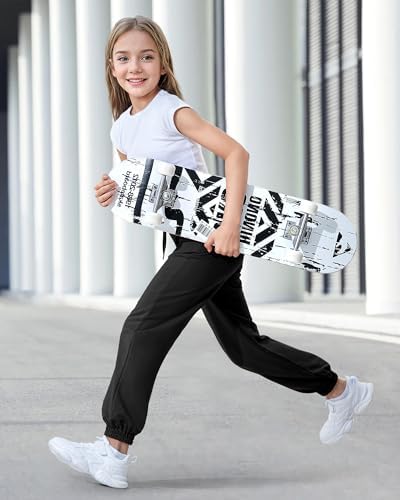 BOOPH Girls Premium Soft Cotton sweatpants 11-12 Years