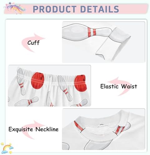 Soft Cotton Pajama Sets Long Sleeve Sleepwear for Girls
