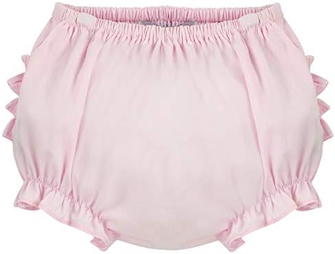Baby Ruffle Diaper Covers WhitePink