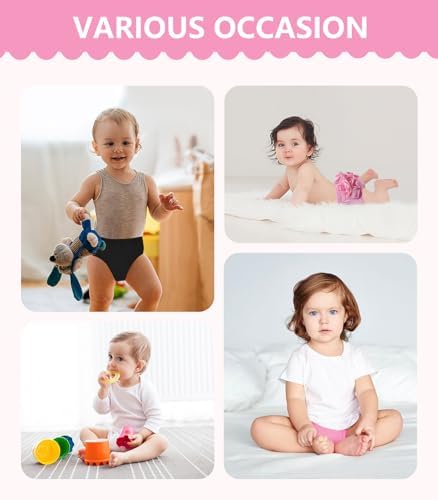 Ormark Baby Bloomers Diaper Covers for Girls 1
