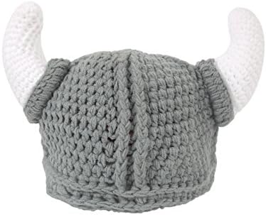 Stunning Woolly Viking Knit Handmade Baby Adult Beanie Cap