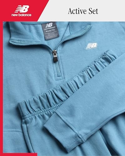 New Balance Girls Sweatsuit Set - Warm Cozy