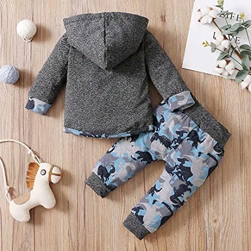 Stylish Tepuce Baby Boy Fall Winter Outfit with Extra Pocket and Camouflage Design