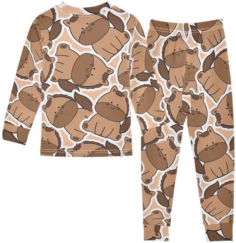 Soft and comfortable Pajama Set for Kids ages 18M-8Y