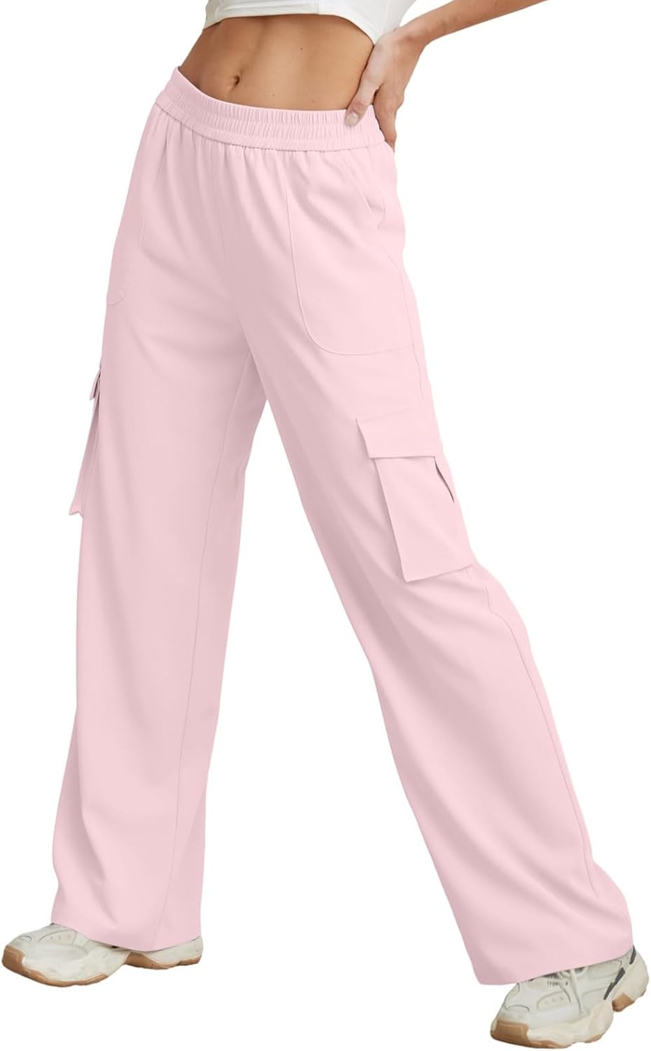 WOMENS WIDE LEG WINTER SWEATPANTS