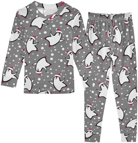 Adorable Long Sleeve Pajama Set for Kids 18M-8Y