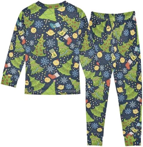 WIFIU Pajama Sets - 2-Piece Long Sleeve Top Pants