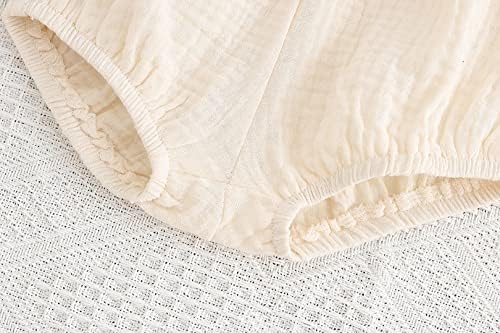 3-Pack Cotton Linen Baby Shorts Light breathable for Summer
