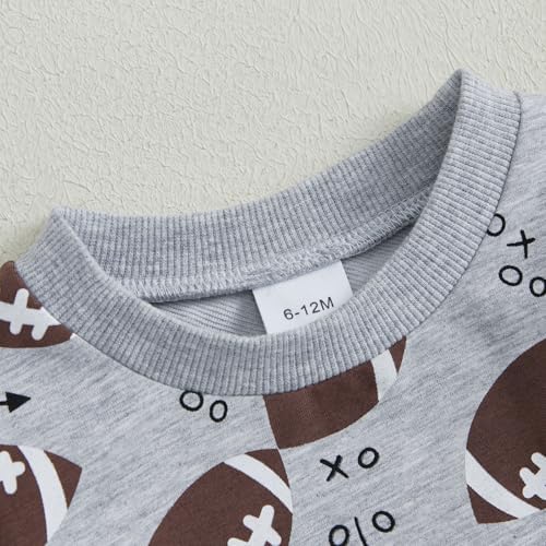 Baby Boys Football Print Set