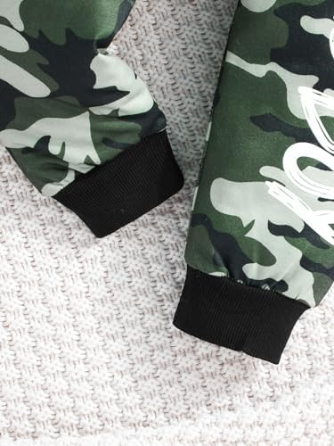 Toddler Baby Boy Fall Winter Tie-dye Hoodie Set