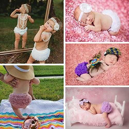 DOOVID Baby Bloomers Diaper Covers for Girls 1