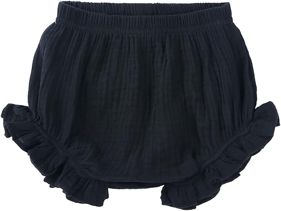 MYGBCPJSPerfect 3-Pack Toddler Cotton Linen Blend Bloomer Shorts