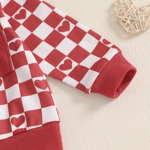 Valentines Heart Baby Boy Outfit