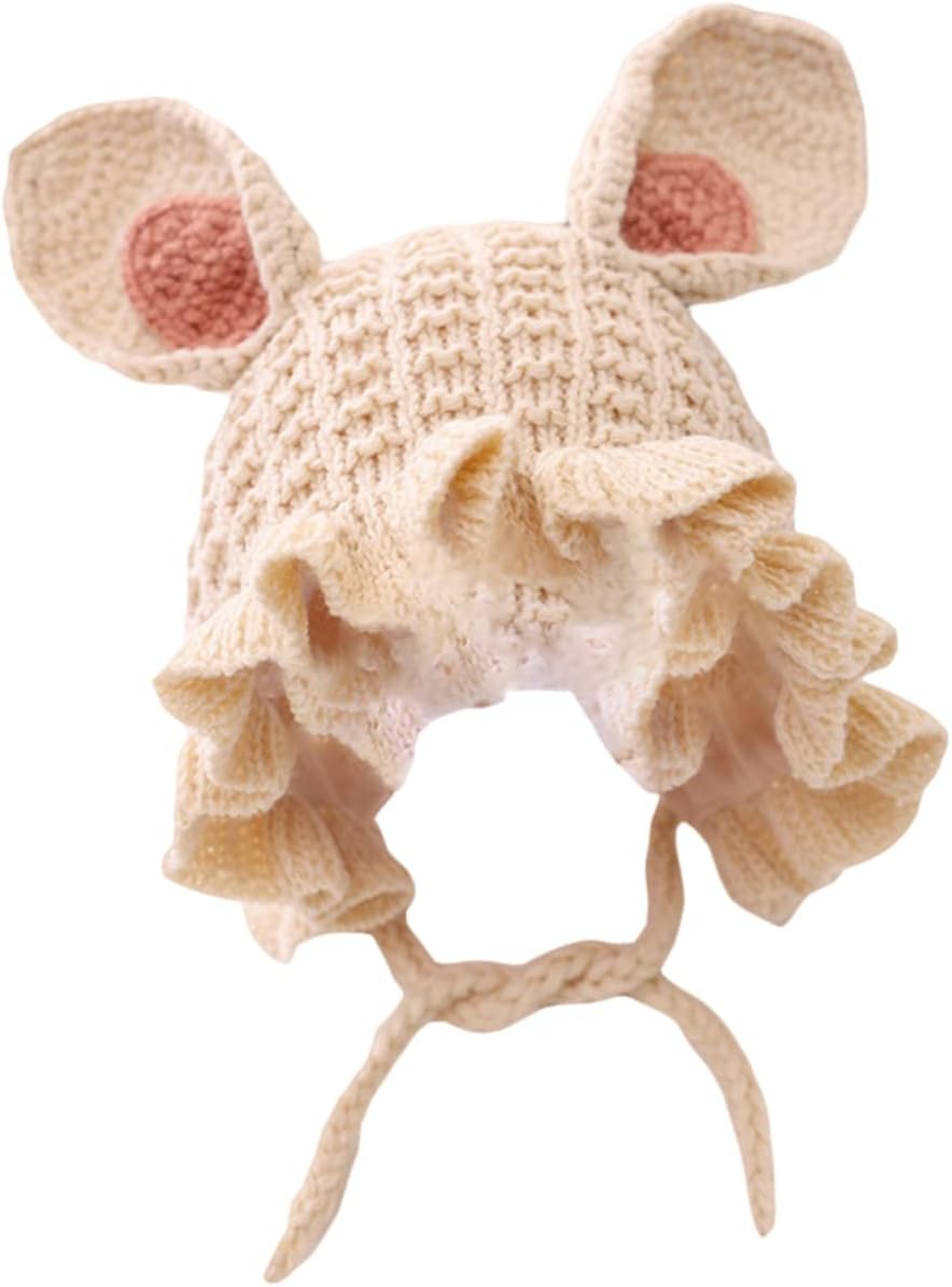 Warm Baby Cozy Beanie Set for 3-6m