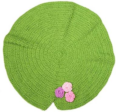 Frosted crochet beanies for baby photography