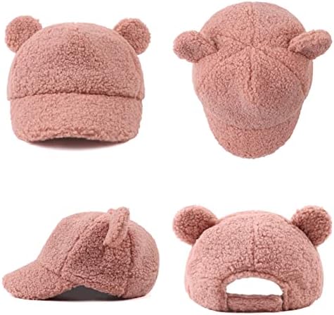 Winter Fleece Baseball Cap for Babies - Soft Warm for Toddler Kids