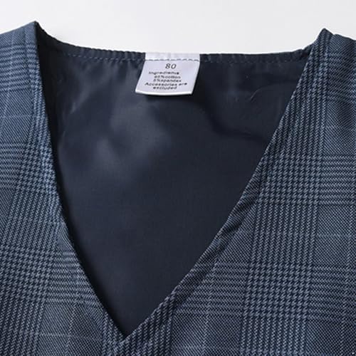 YOOJIA Baby Boys Suit Long Sleeve Bowtie Shirt Vest Pants Set