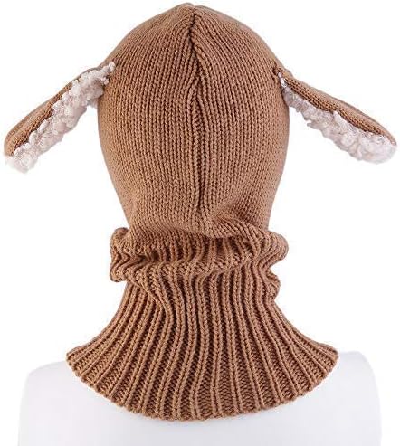 Woolen Earflap Hood Warm Skull Cap for Babies