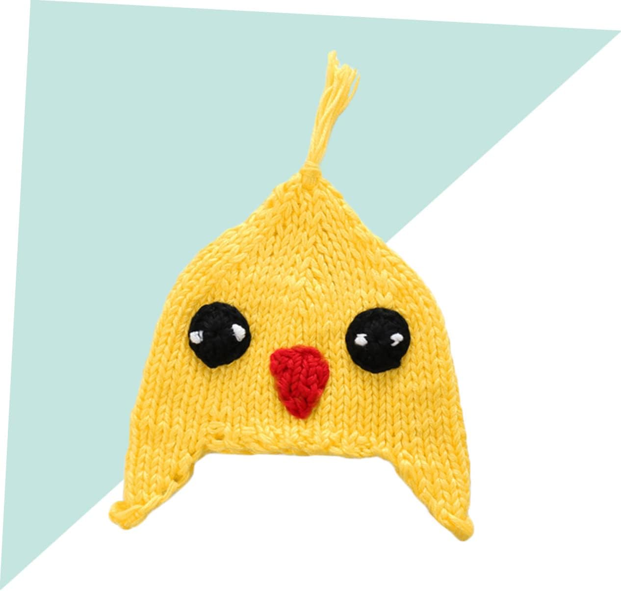 Handmade Baby Hat - Chicken Shape Knitted Cap for Winter