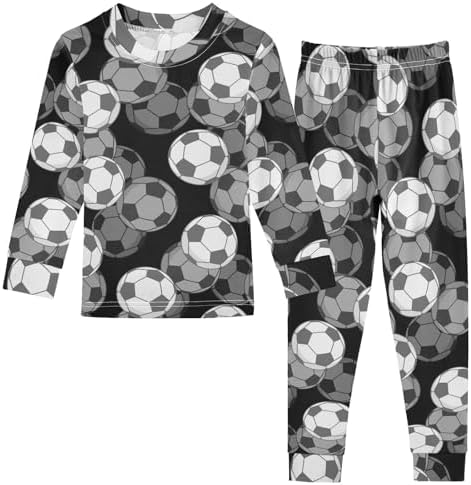 WIFIU 2 Piece Pajama Set for Kids 18M-8Y Soft Cotton Sleepwear