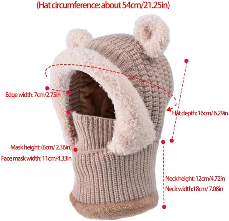 Baby Winter Bear Knitted Hat