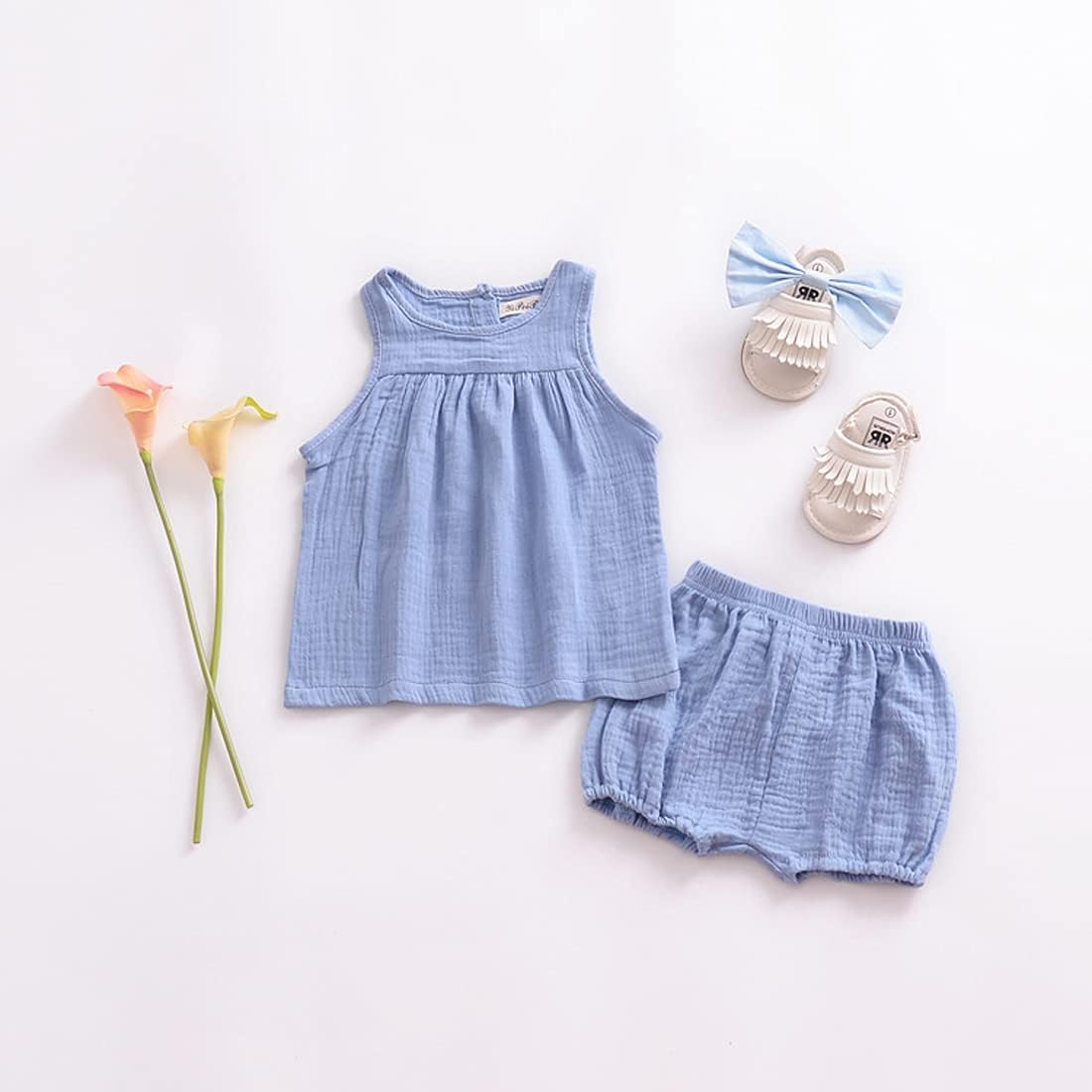 EISHOW Cute Harem Shorts for Boys and Girls Soft and Trendy