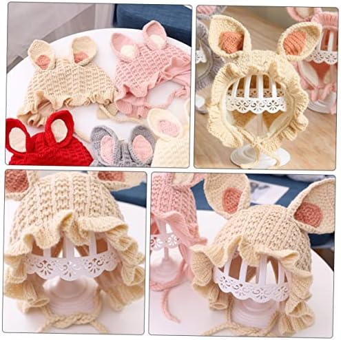 Cozy Baby Cap withEars in Beige