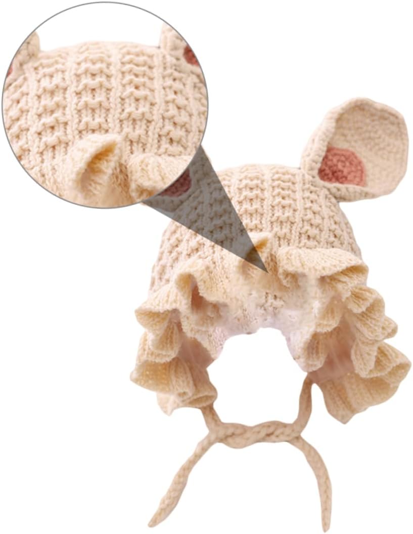Warm Baby Cozy Beanie Set for 3-6m