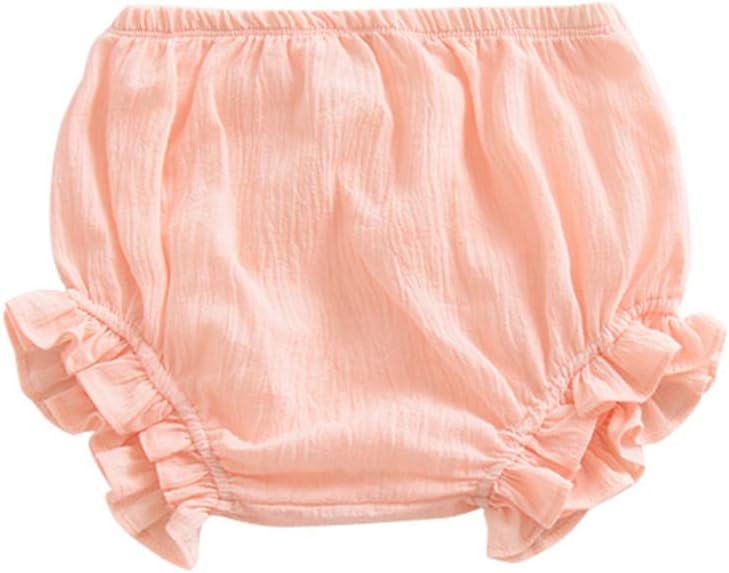 Noubeau Newborn Toddler Cotton Linen Bloomer Shorts