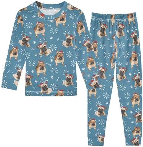 WIFIU Pajama Sets - Soft Cotton Long Sleeves Size 18M-8Y