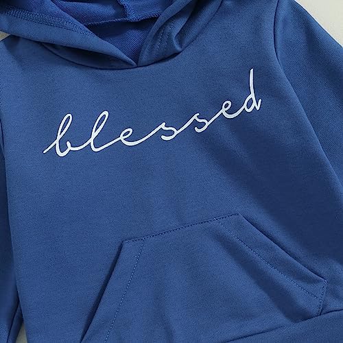 Comfortable Toddler Boys Hoodie Set