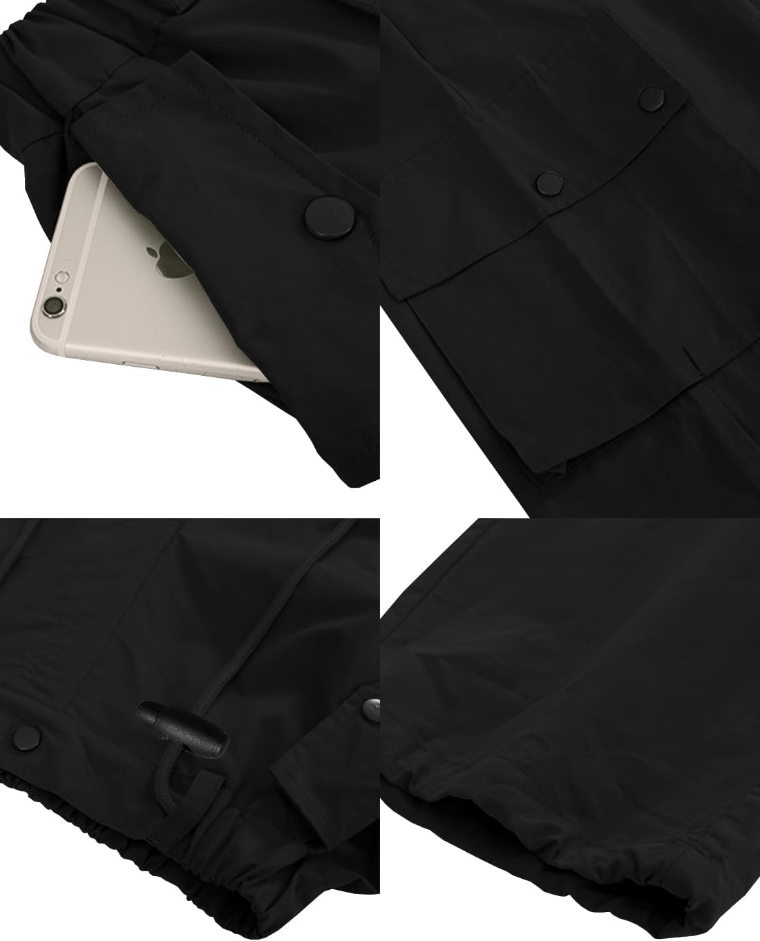 Y2K Cargo Parachute Pants for Girls 5-14
